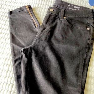Vineyard Vines black coated denim